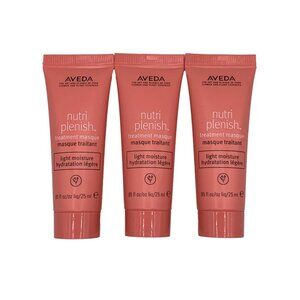 3X Aveda Nutri Plenish Treatment Masque Light Moisture 25ml each